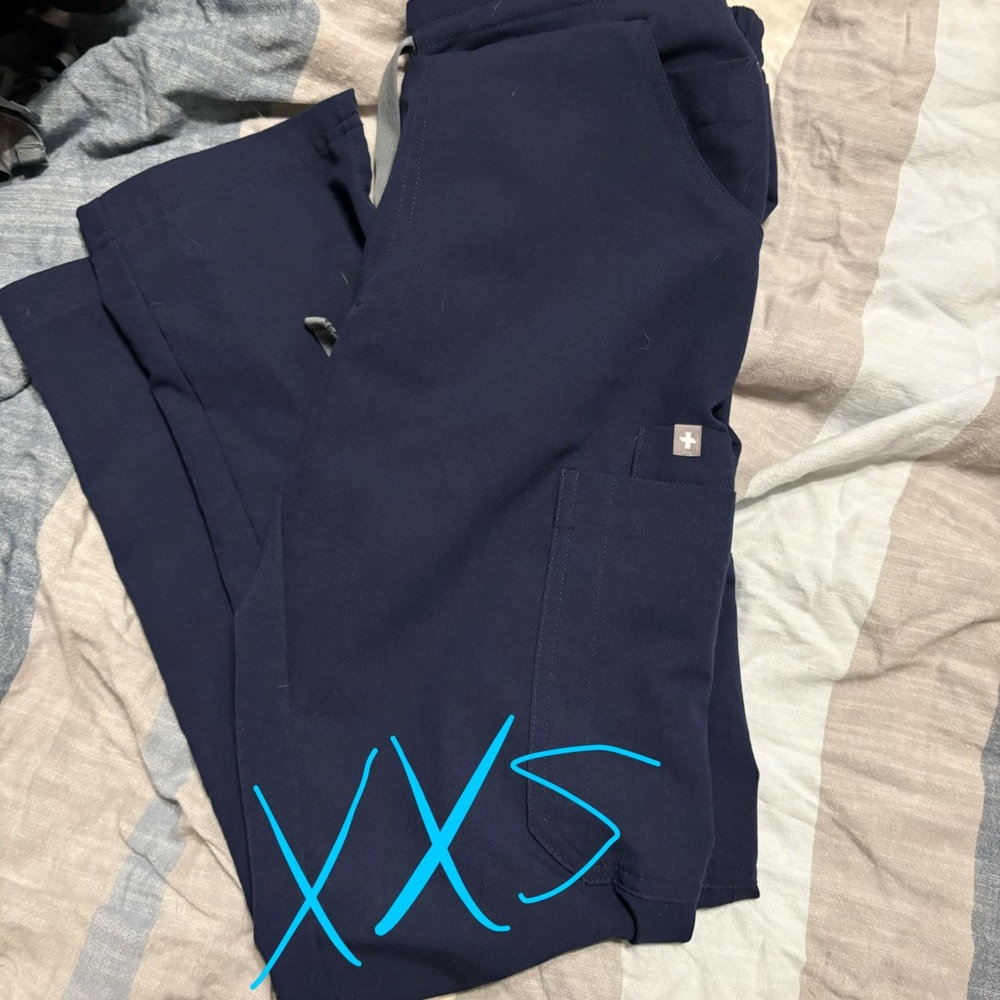 Figs Navy Blue Women's Scrub Pants
